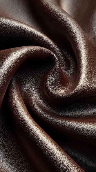Dark brown leather hide texture