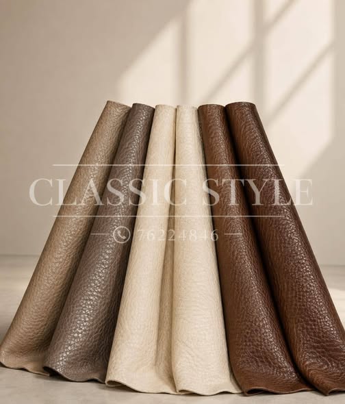 Upholstery material rolls