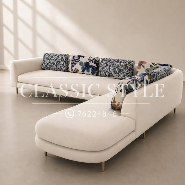 Leather sectional sofa from Botswana Leather